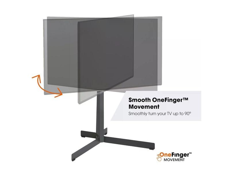 Vogel's Standfuss TVS 3690 Schwarz Schwenkbarer TV-Ständer