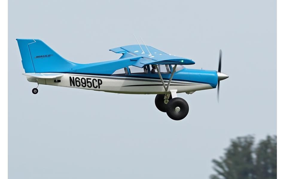 Motorflugzeug Maule 1500 mm PNP<br>PNP-Modell in ultraleichter und robuster EPO-Bauweise