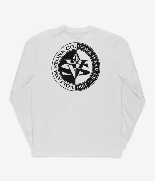 Volcom Excavator Longsleeve (white)