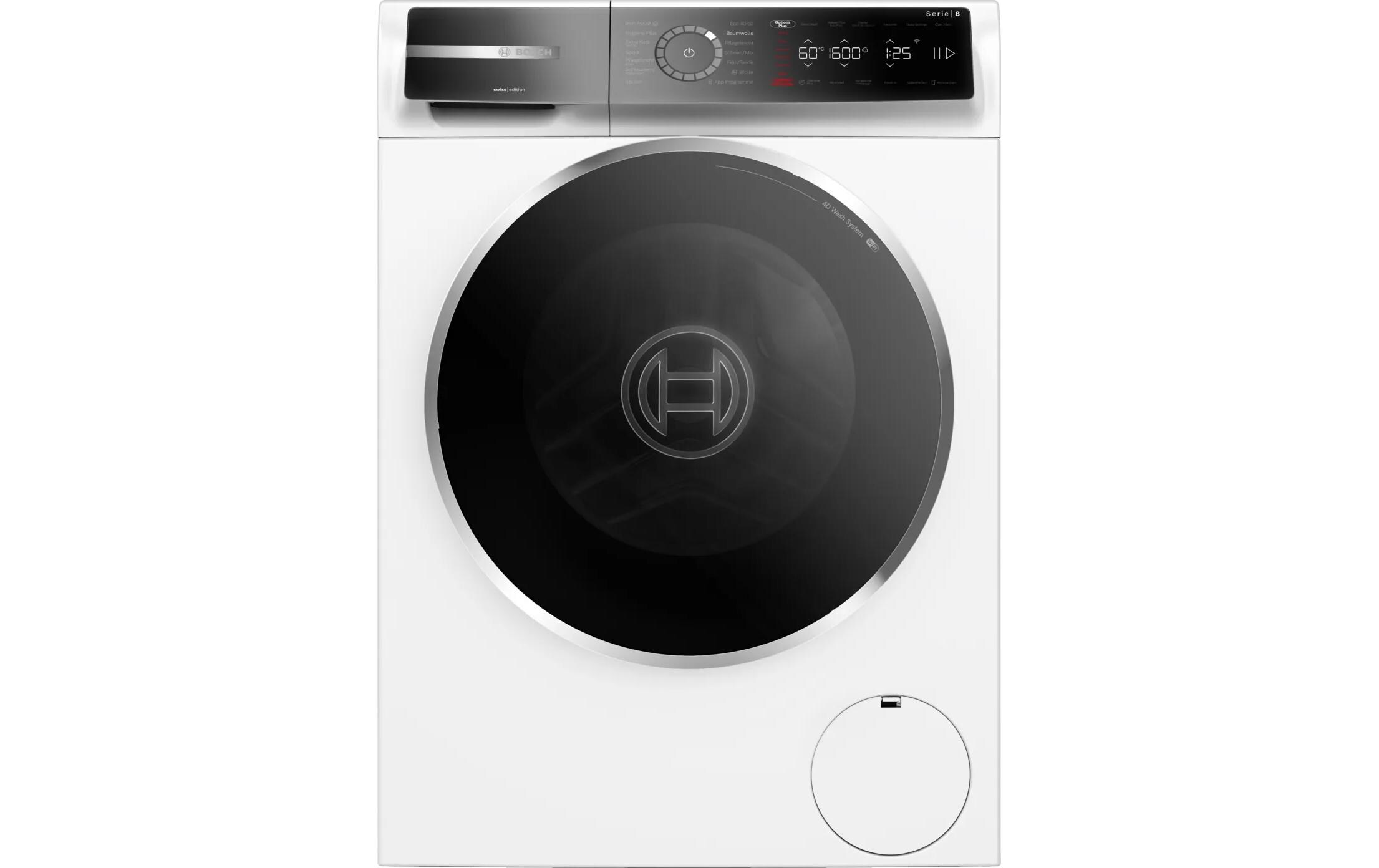 Waschmaschine WGB25605CH Links<br>Frontloader mit 10 kg Ladekapazität