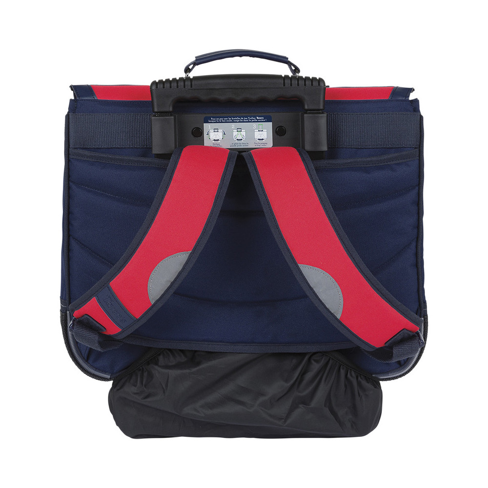 Cartable trolley Tristan bicolore