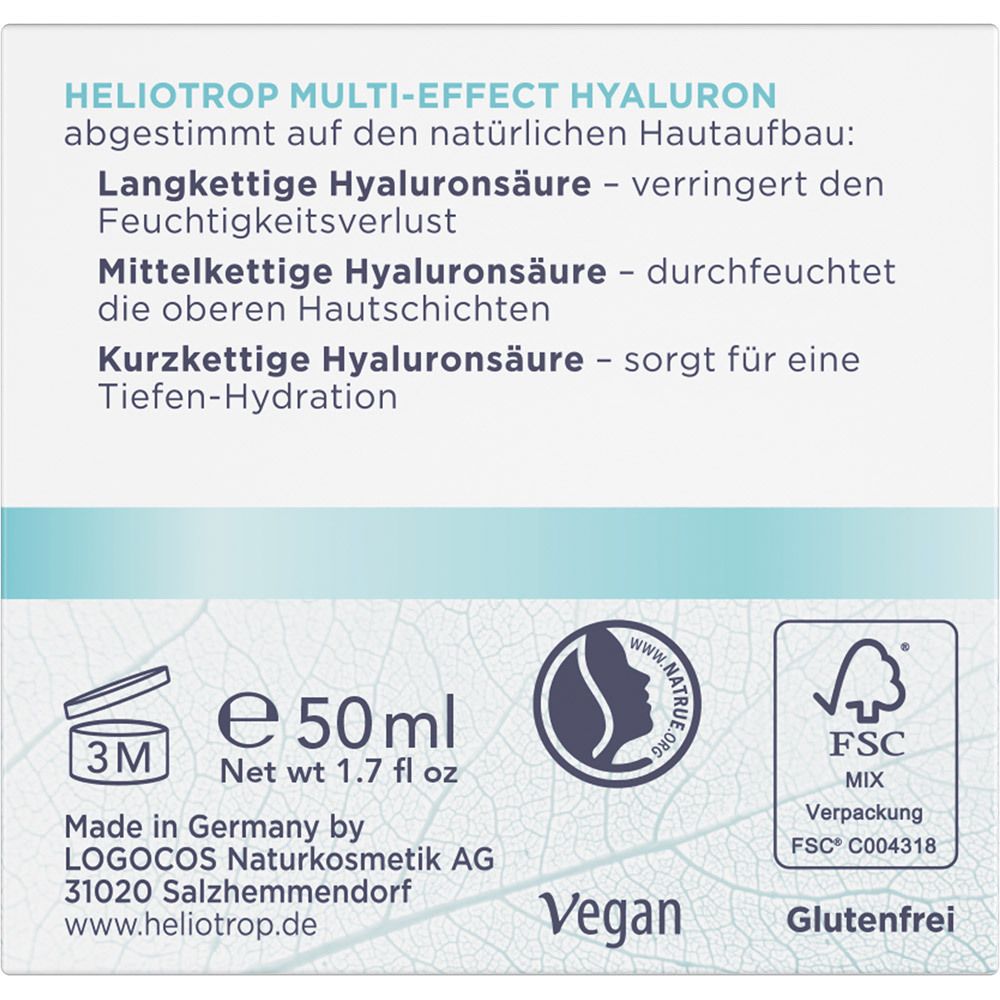 Heliotrop ACTIVE HYALURON Multi-Perform Tagescreme