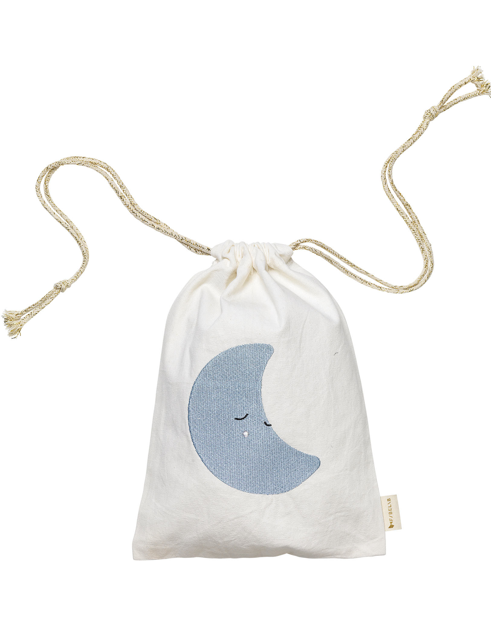 Geschenke-Stoffbeutel MOON (34x23) in birch