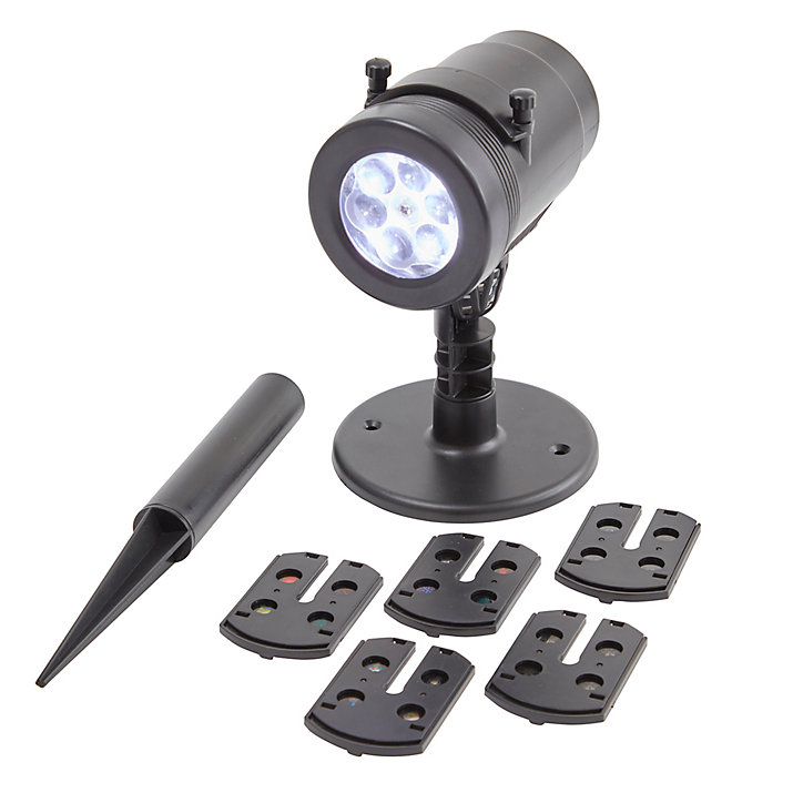 Projecteur de noël extérieur LED silhouettes