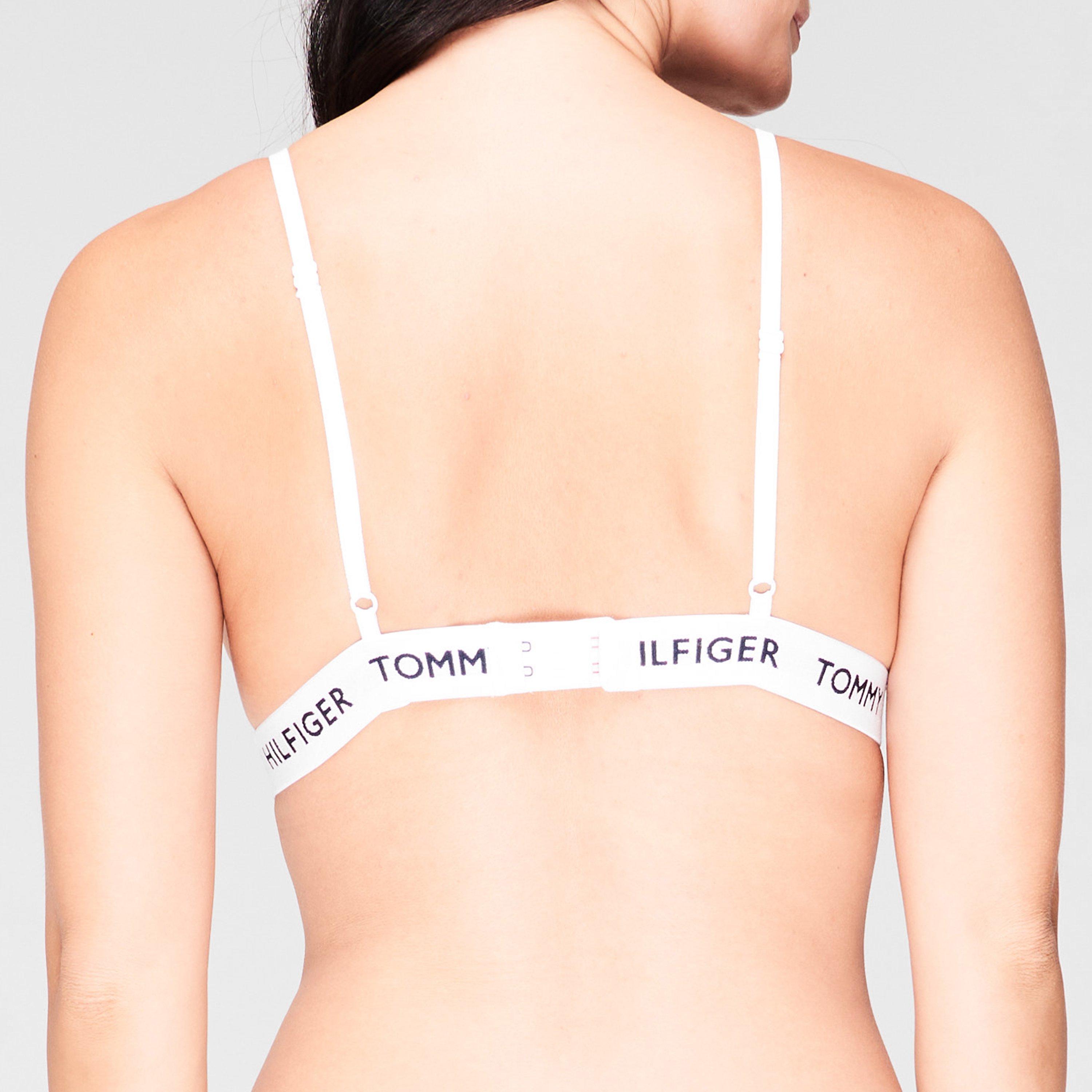 Tommy Hilfiger Organic Cotton Padded Triangle Bra