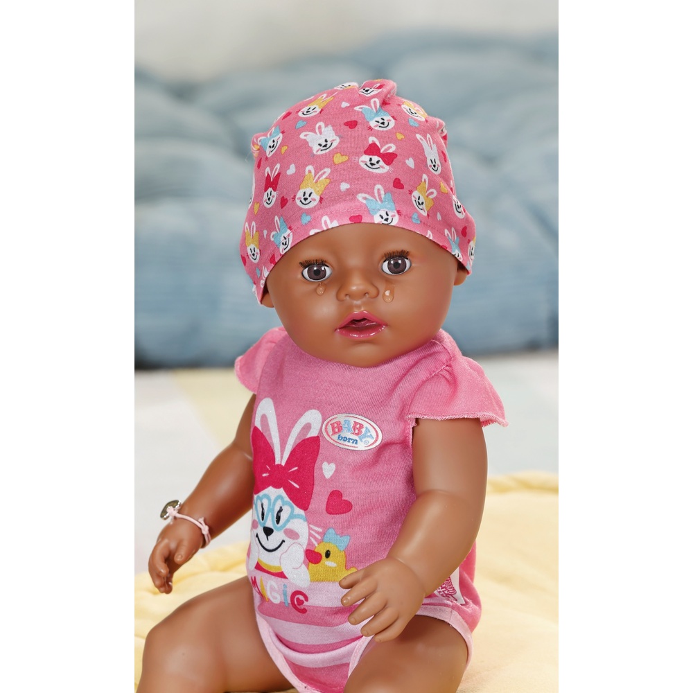 BABY born 43cm Magic Girl - Dunkelrosa Outfit