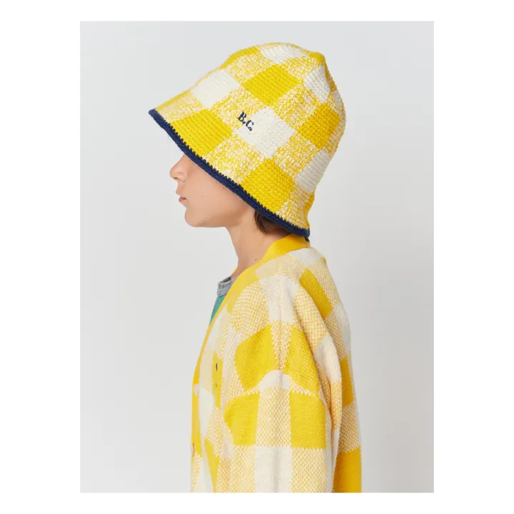 Bobo Choses Chapeau Maille  | Jaune