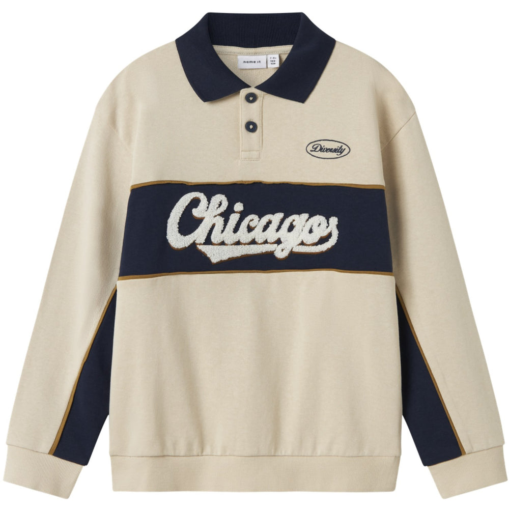 Køb Name It Peyote Nkmlucan Ls Nreg Sweat Polo Unb