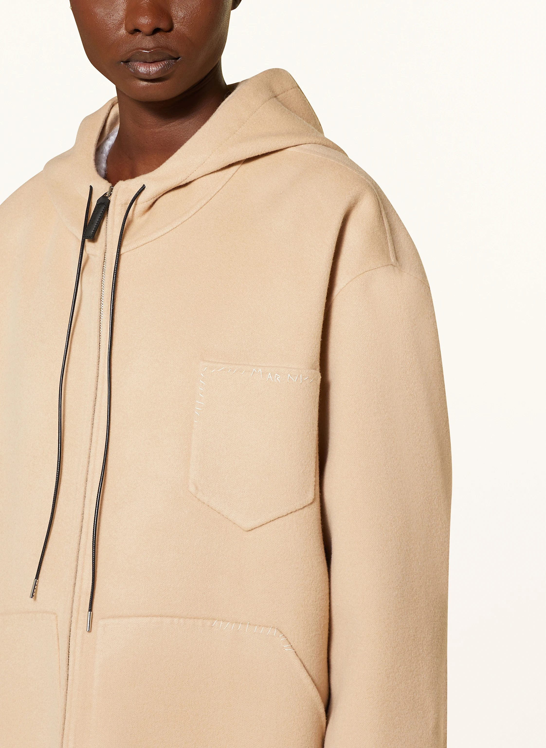 MARNI Oversized-Wollmantel