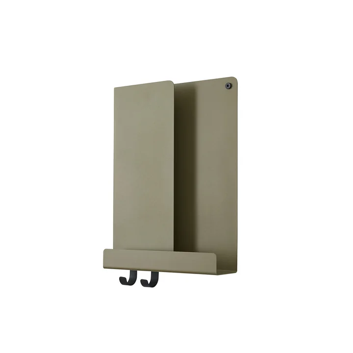 Muuto - Folded Shelves, 29.5 x 40 cm, olive