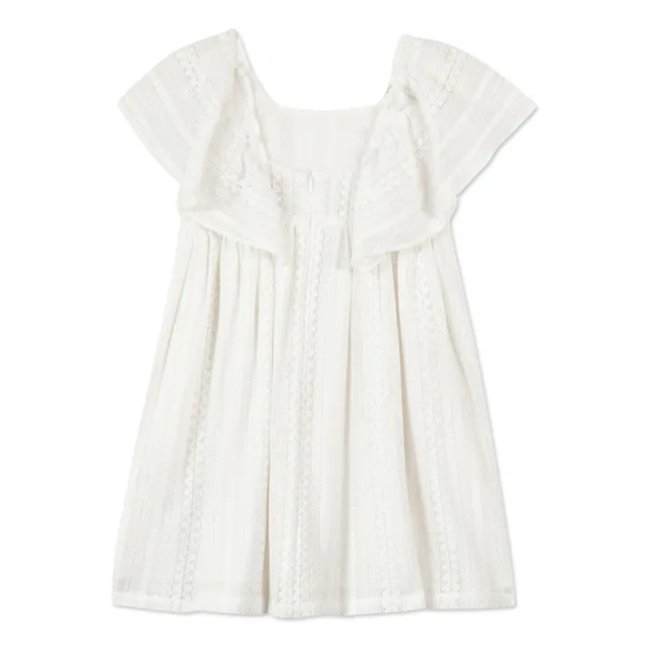 Tartine et Chocolat Robe Cérémonie Dentelle | Blanc