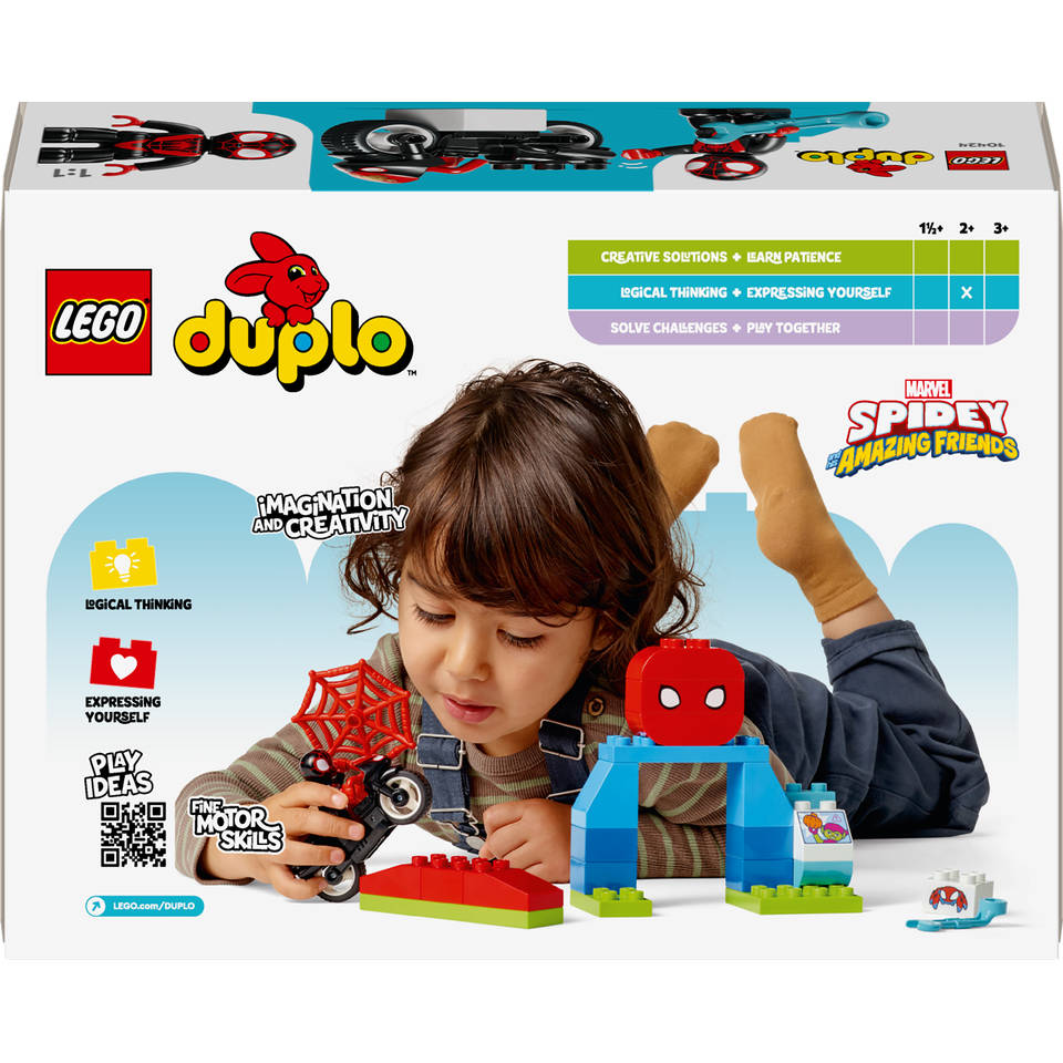 LEGO DUPLO Marvel motoravonturen van Spin 10424