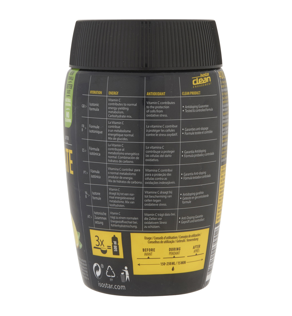 Isostar Hydrate & Perform Lemon (400 gr)