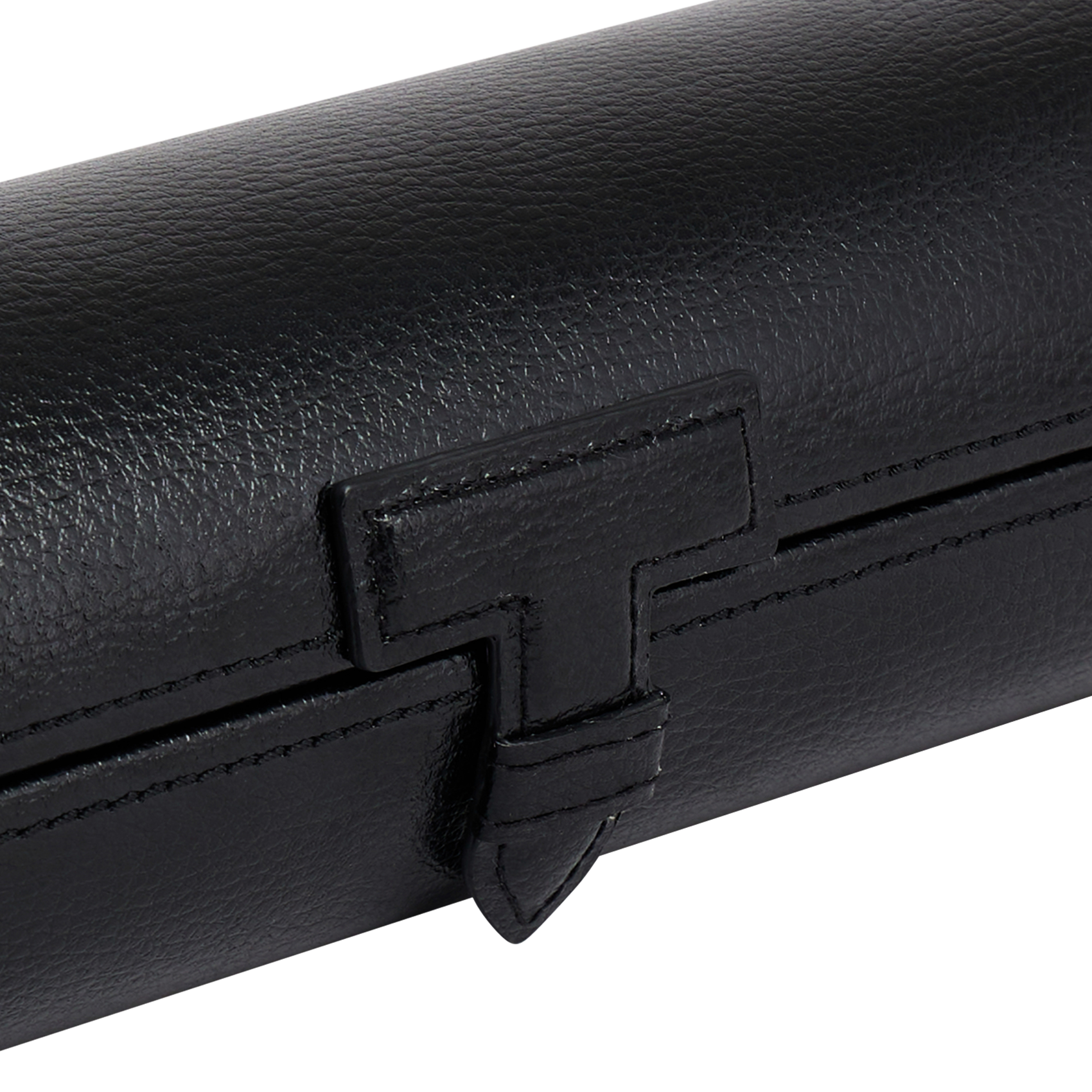 Etui à montres en cuir | Noir