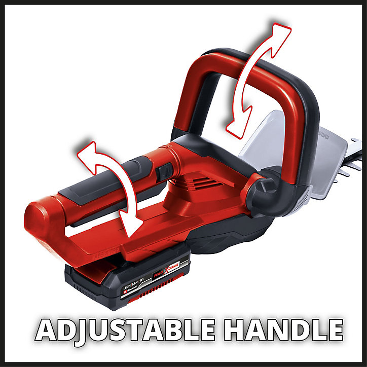 Taille haie sans fil GE-CH 1855/1 Li Kit 18V 2,5Ah 62 cm Einhell