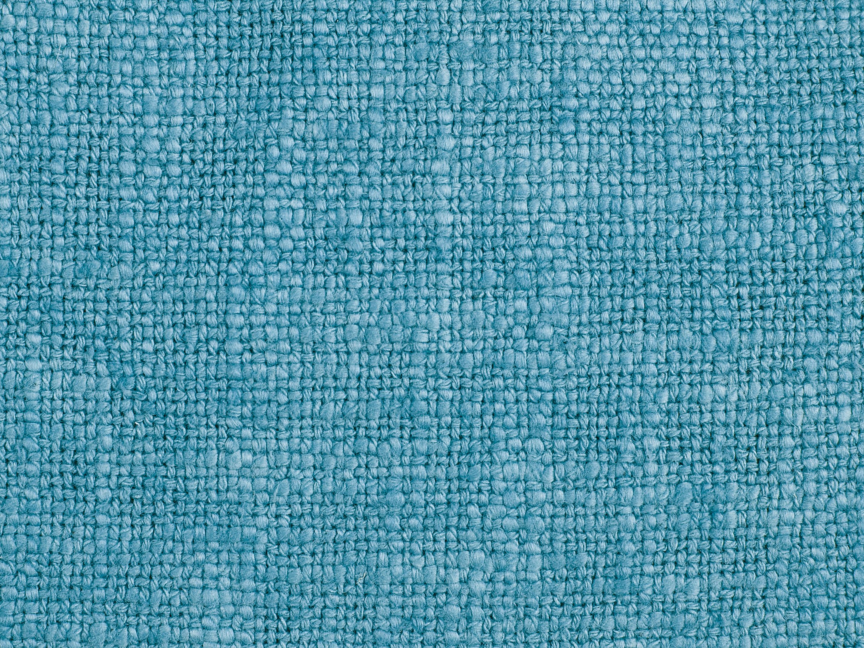 Set van 2 sierkussens MABA Katoen 50 x 35 cm Blauw effen