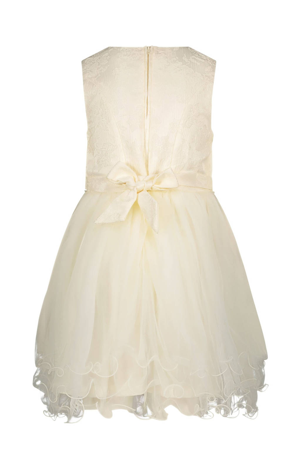 Le Chic korte jurk ecru