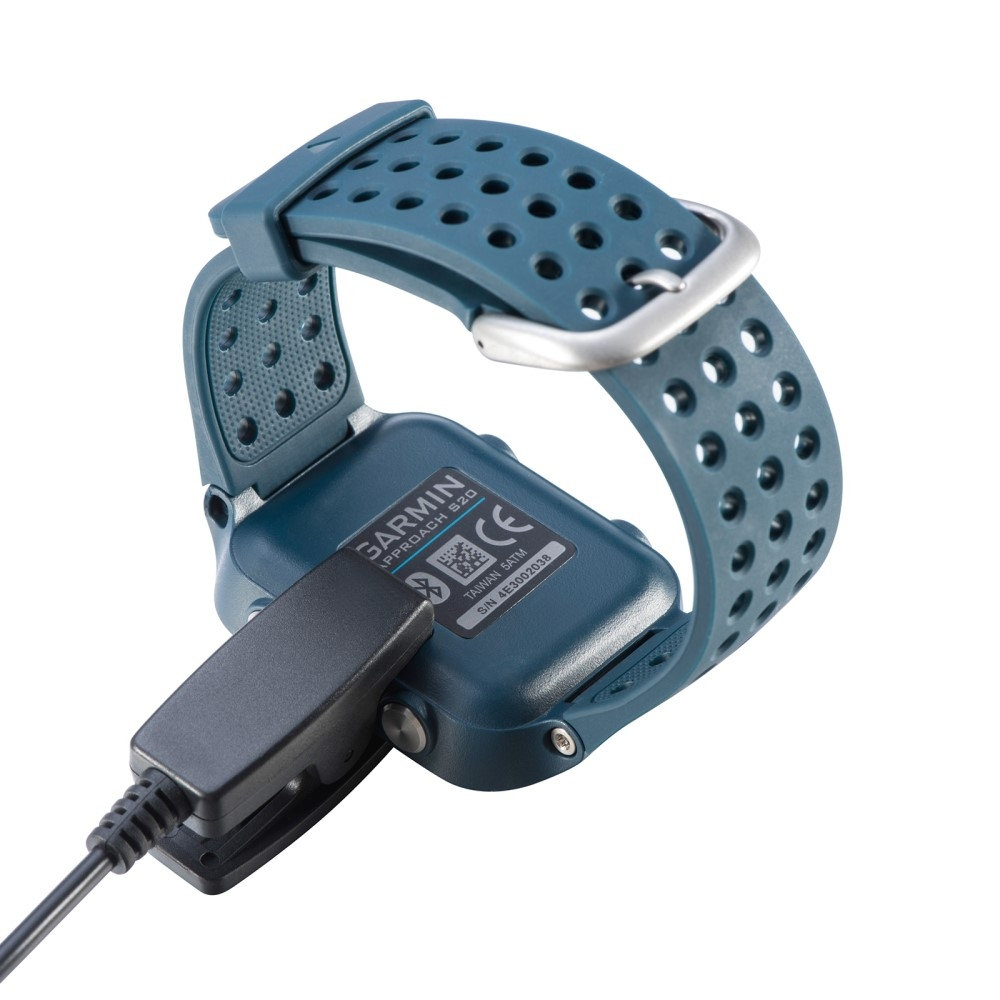 (1m) Garmin Vivomove USB A Ladekabel Ladegerät Clip Dockingstation - Schwarz
