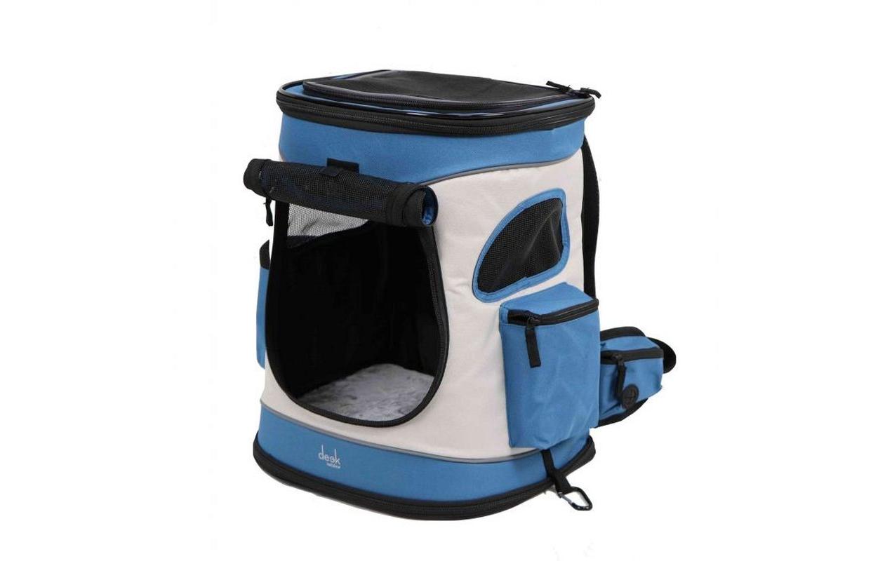 Tiertransport-Rucksack Montana, 34 x 43 x 30 cm, PetrolHunderucksack