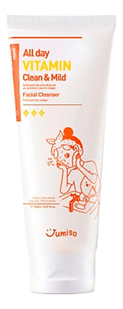 Jumiso All Day Vitamin Clean & Mild facial cleanser - 150 ml.