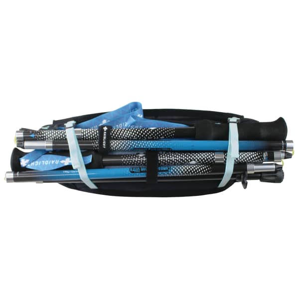 Ceinture porte gourde RAIDLIGHT RESPONSIV BELT W R-BLACK/ICE BLUE