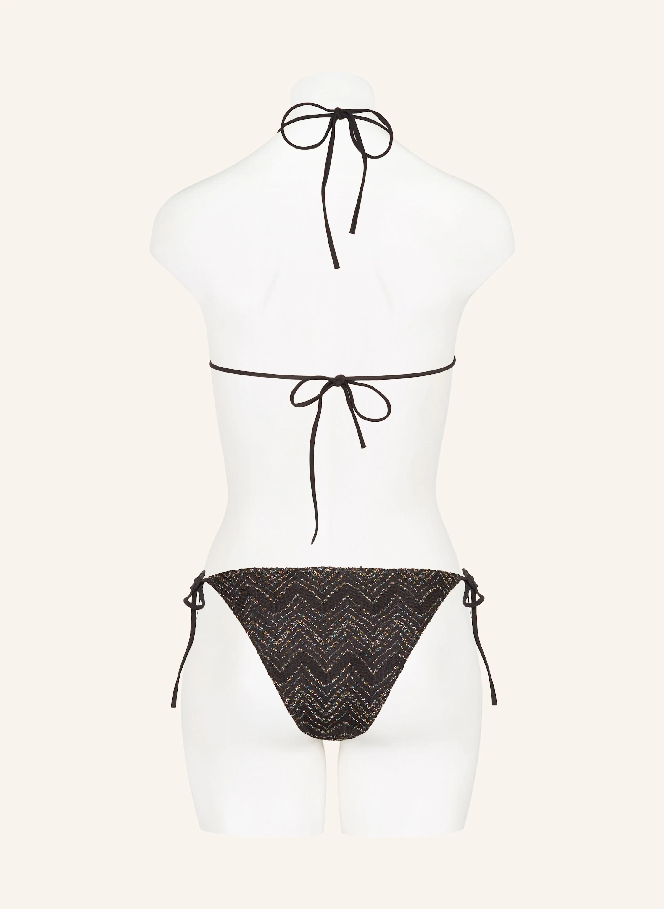 MISSONI Triangel-Bikini mit Glitzergarn