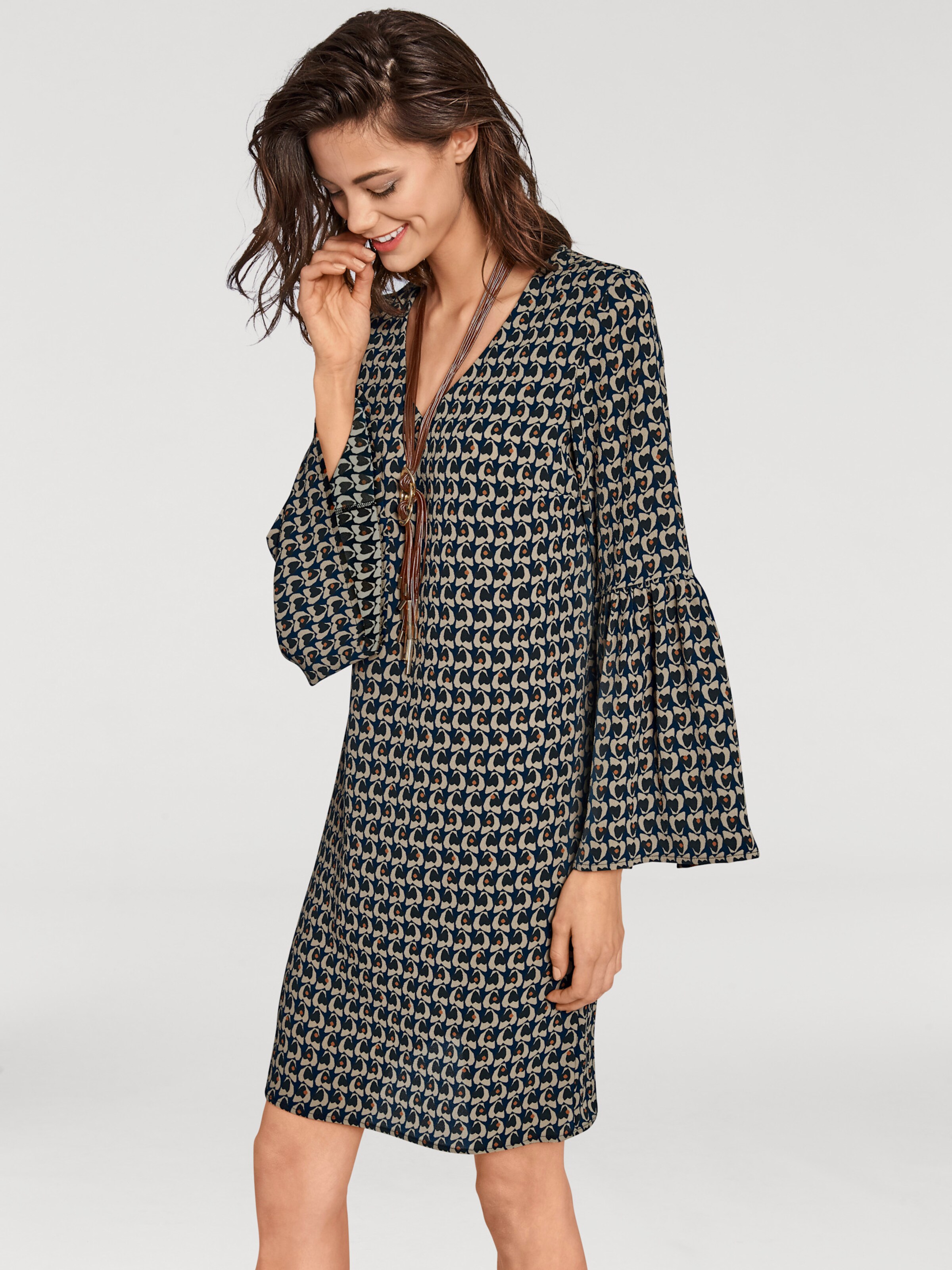 Druck-Kleid