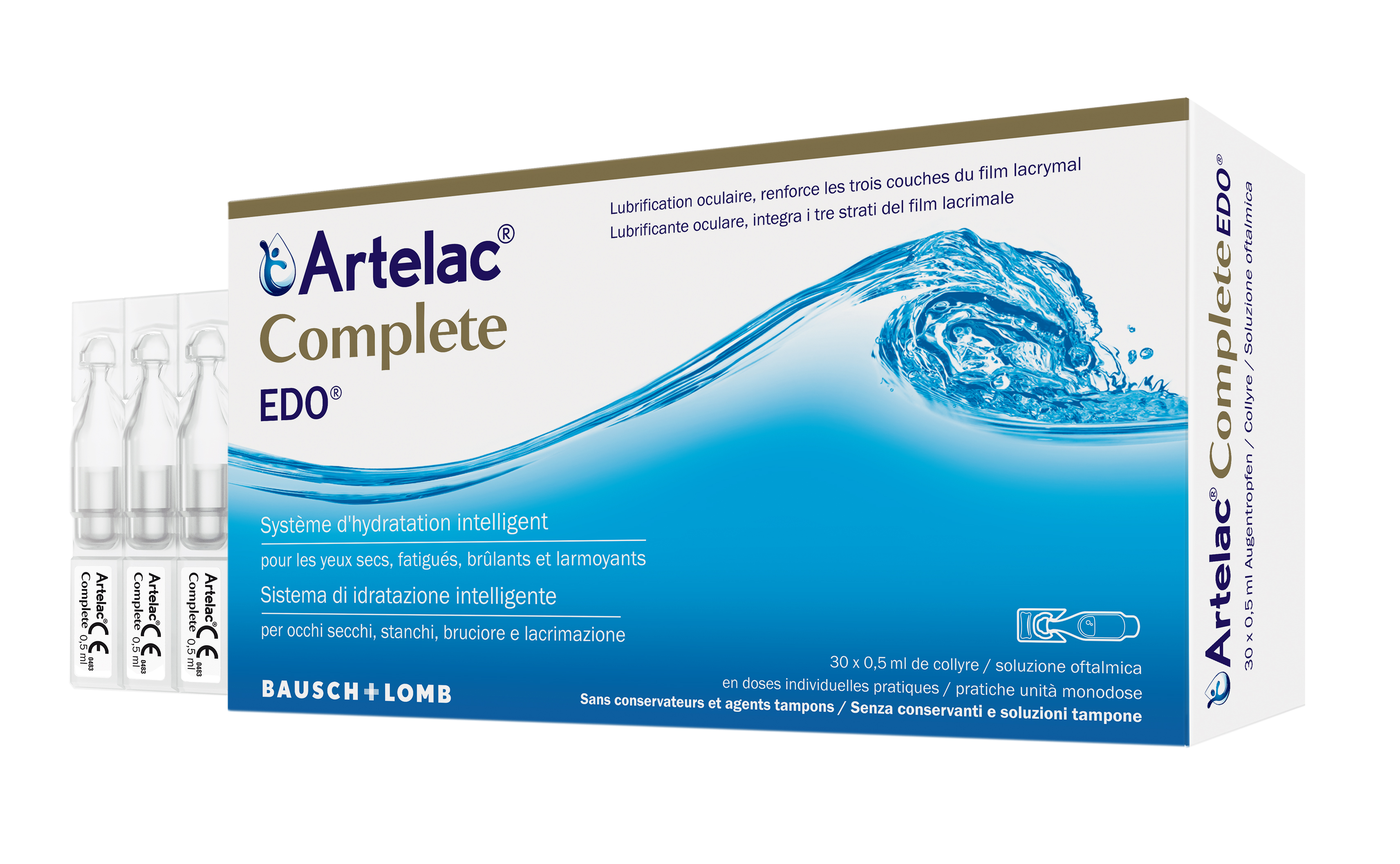 ARTELAC Complete EDO Gtt Opht Monodos 0.5 ml