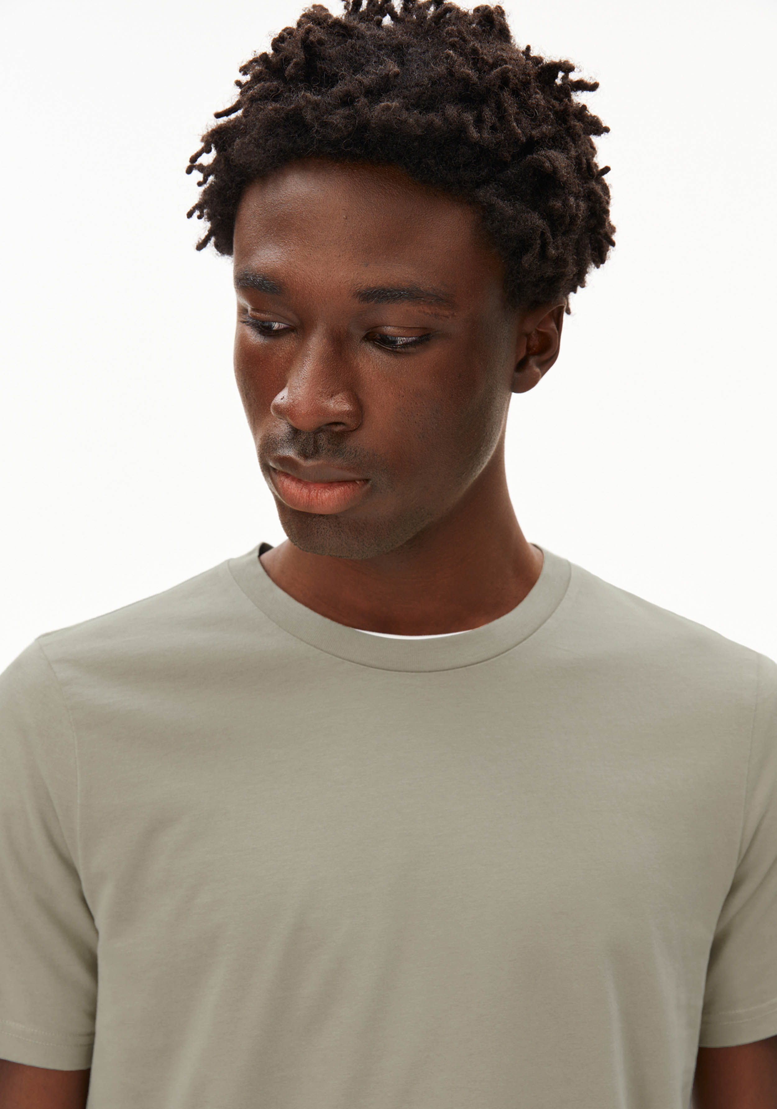 Armedangels T-Shirt Jaames Light Sage