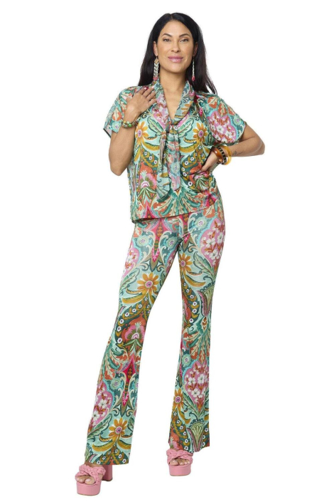 Tessa Koops multi color dames blouse