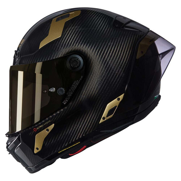 Nolan - Casque X-804 RS Ultra Carbon Aureo Carbone / Or / Brillant