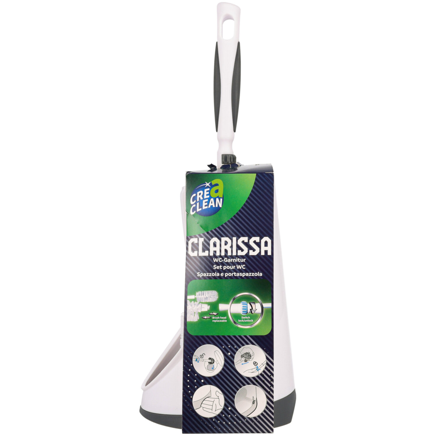 CREaCLEAN Clarissa WC-Garnitur XL