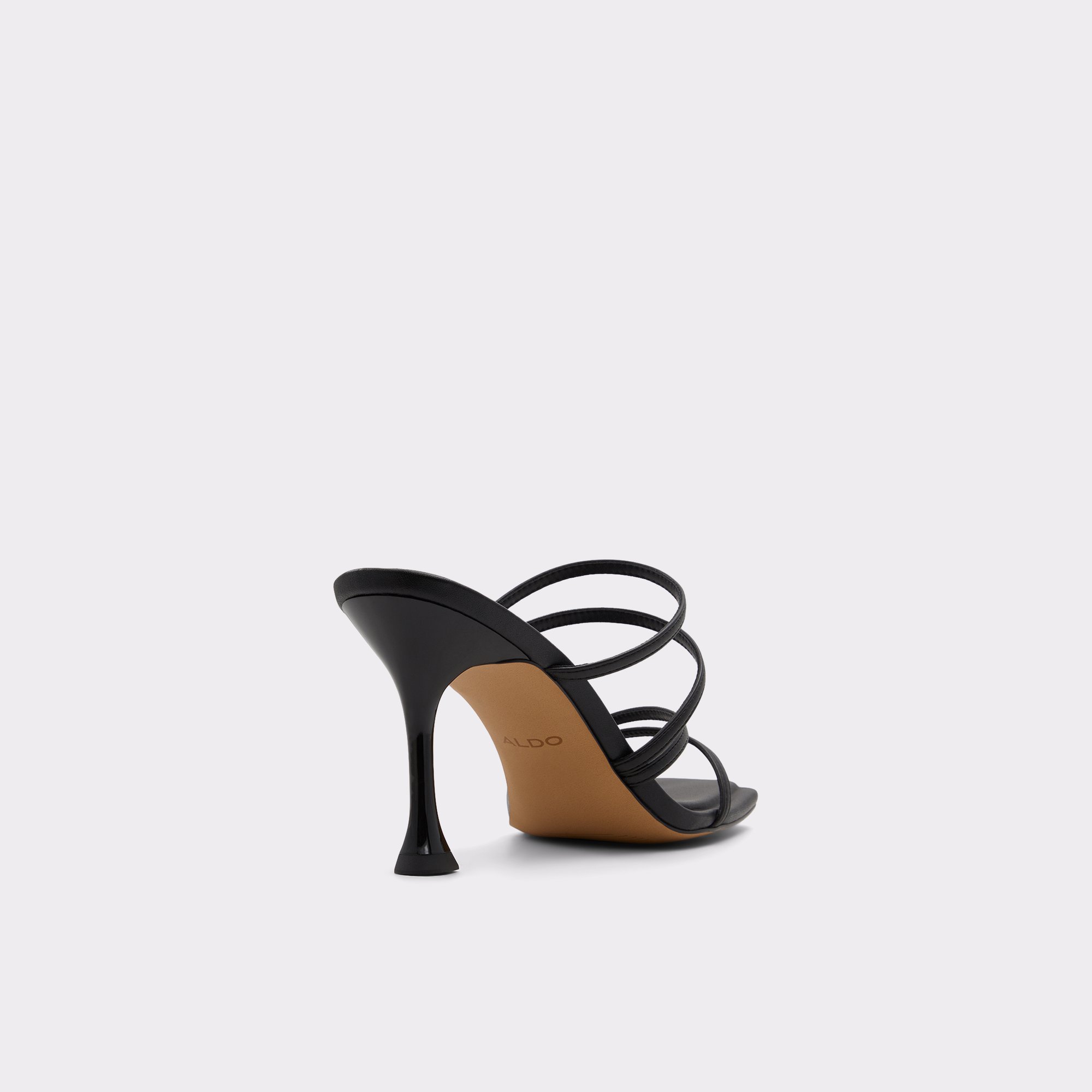 Astaya Black Women Strappy Sandals