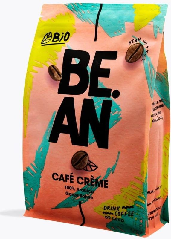 BE.AN - Café Crème Bio - Gemalen Koffie - 750g