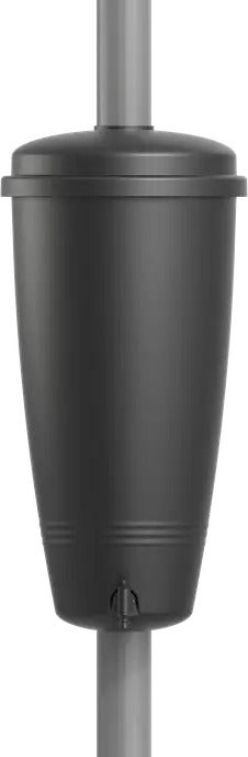 Elho regenpijpbak Green Basics zwart 33,5 x 38 x 73,5 cm