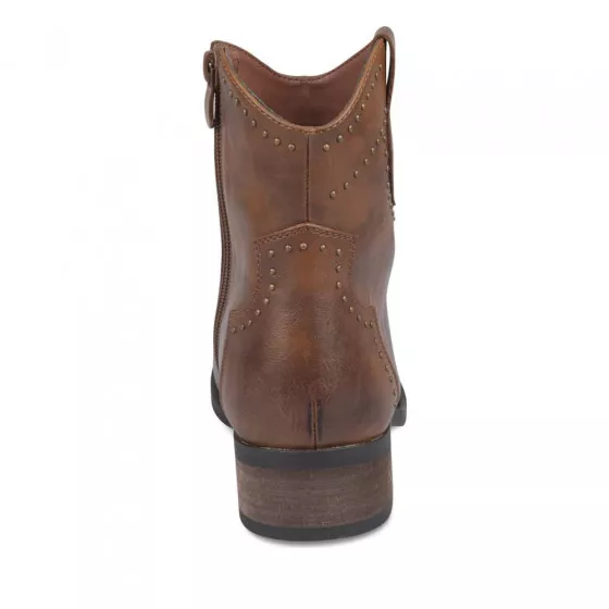 Bottines COGNAC MERRY SCOTT