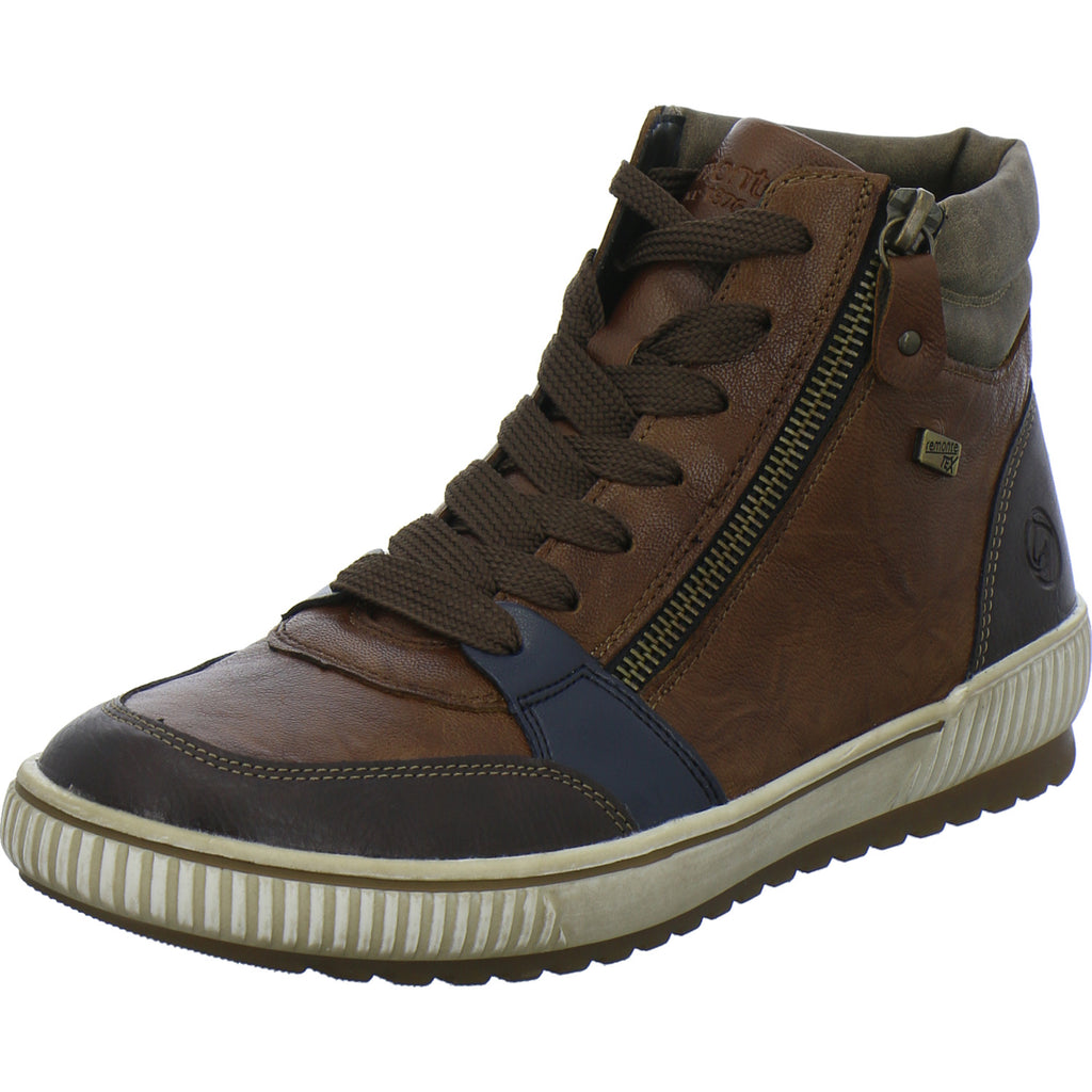 Remonte Stiefel Damen Braun-kombi