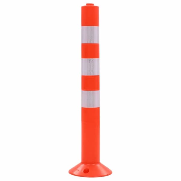 vidaXL Sperrestolper 5 stk plast 75 cm