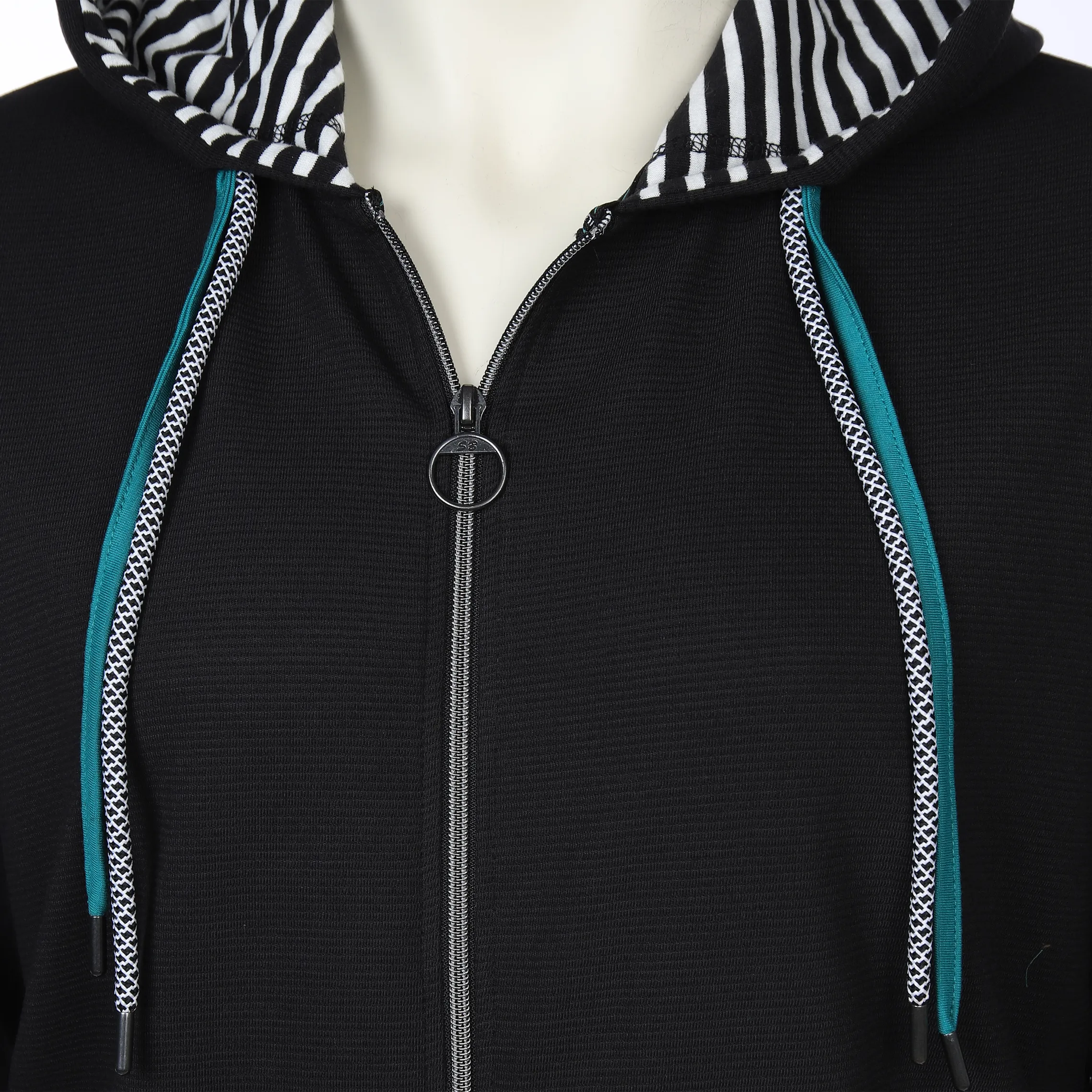 Große Größen Sweatjacke mit Kapuze