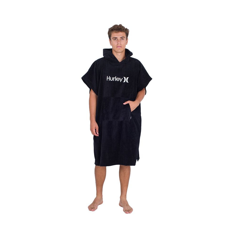 Hurley ONE AND ONLY - Poncho black
