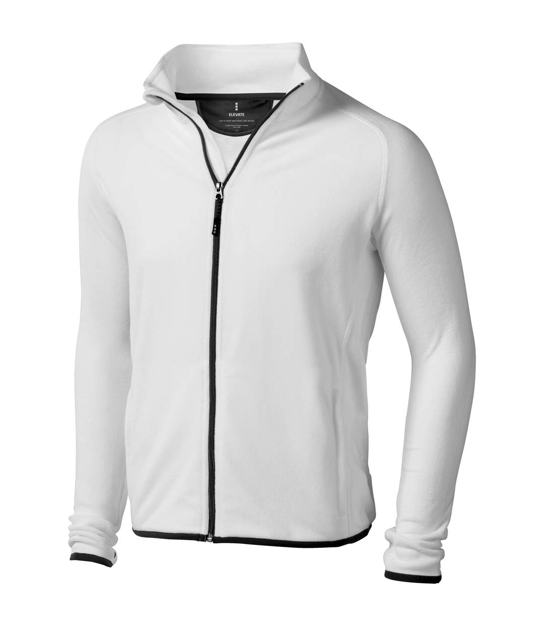 Elevate Brossard - Polaire zippée - Homme (Blanc) - UTPF1944