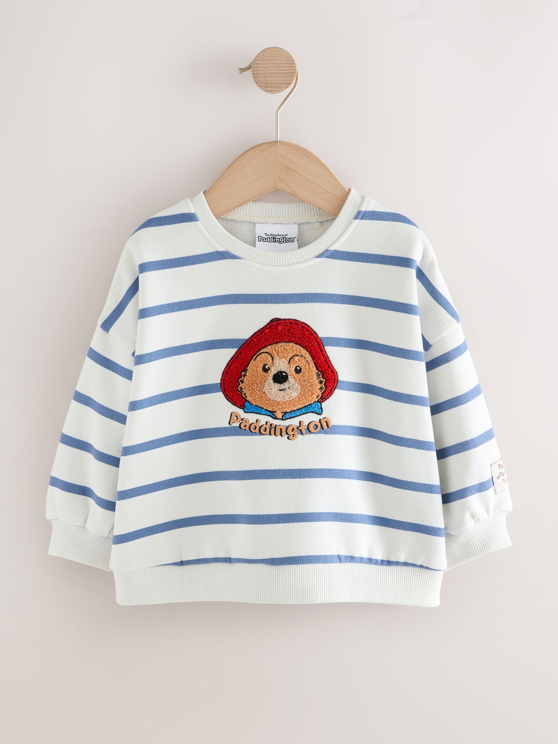 Paddington Bear Crème Strepen - Sweatshirt (3 mnd-7 jr)