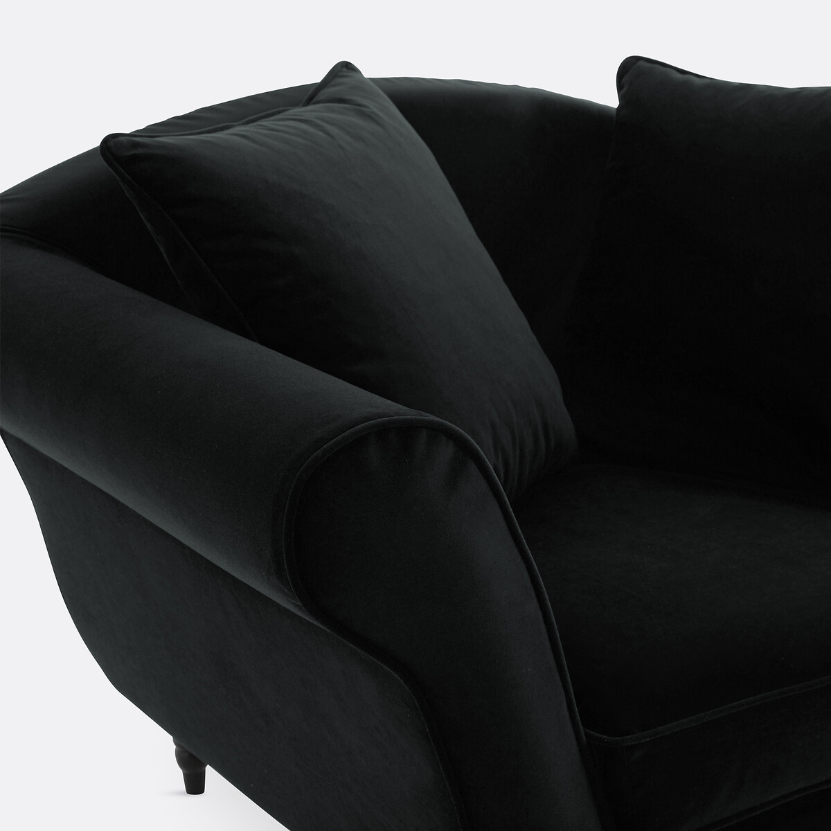 SO'HOME<br>Poltrona em fluweel, Batom