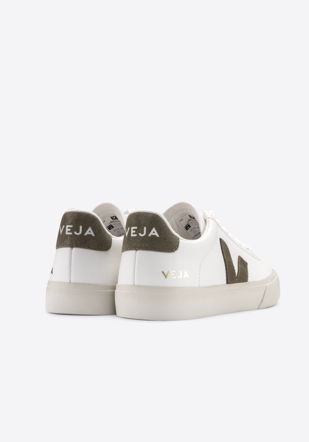 Veja Sneaker Campo Chromefree Extra White Kaki