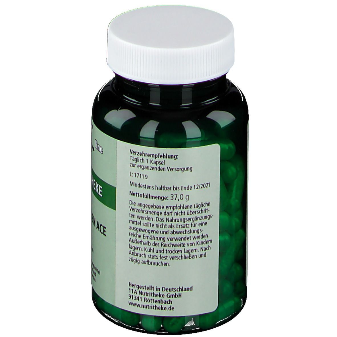 green line NUTRITHEKE Zink Selen ACE