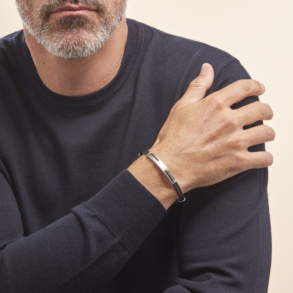 Bracelet Oscar Acier Blanc
