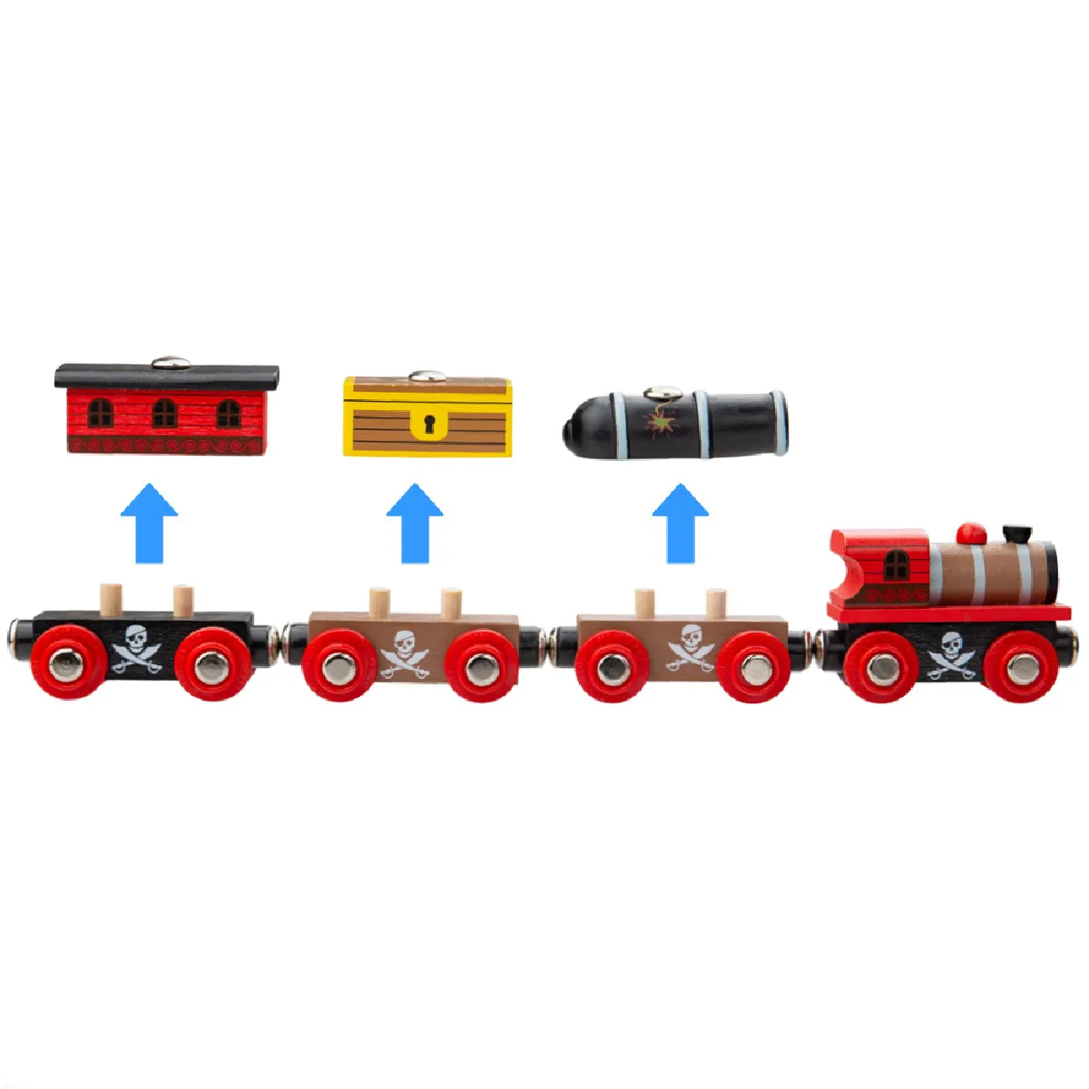 Bigjigs Rail Train Pirate