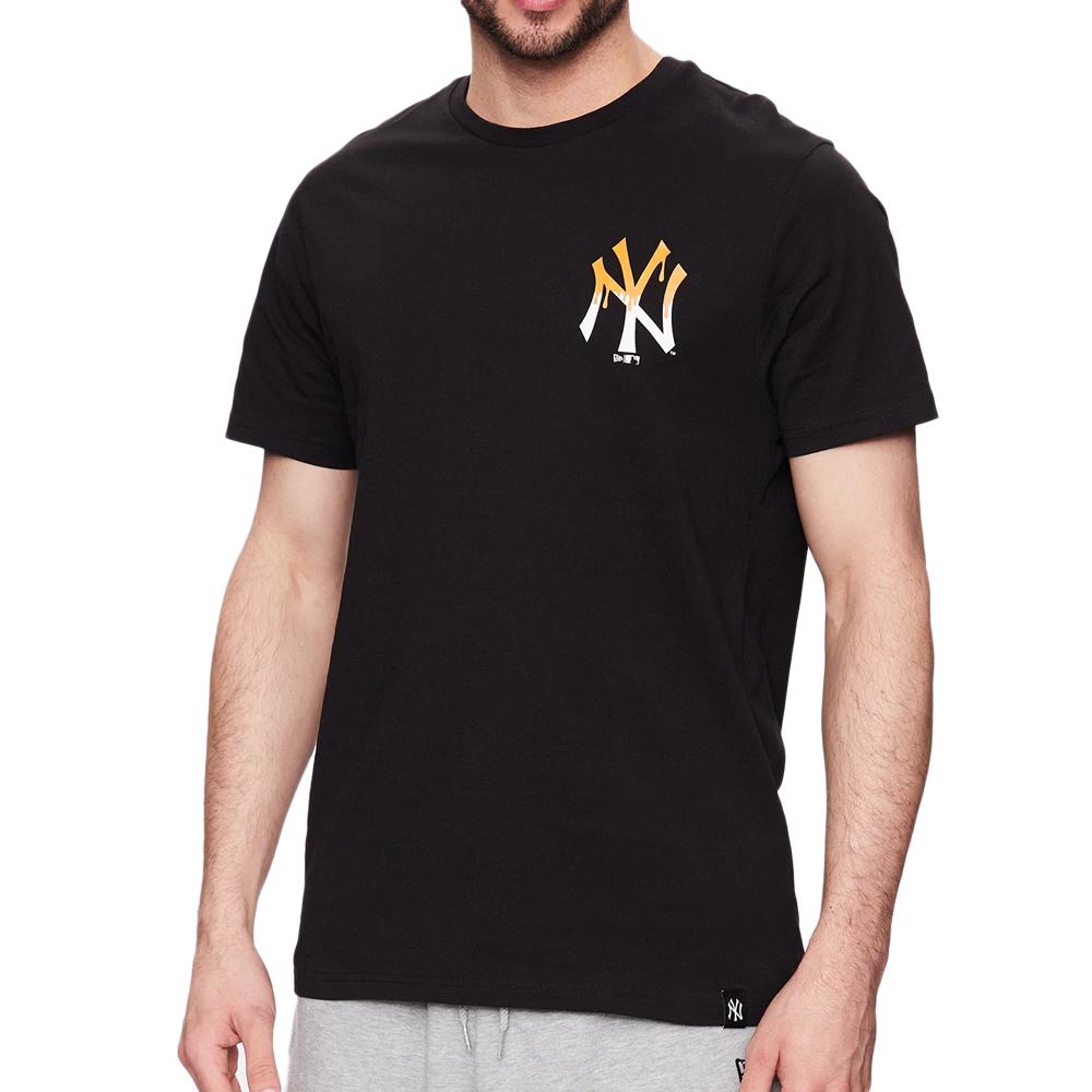 New Era T-shirt Noir Homme New Era Neyyan
