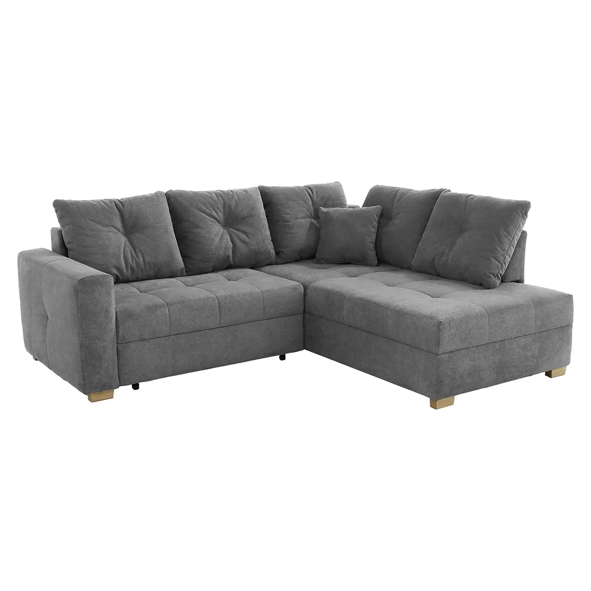 Ecksofa Heidelberg 190x146 Dunkelgrau