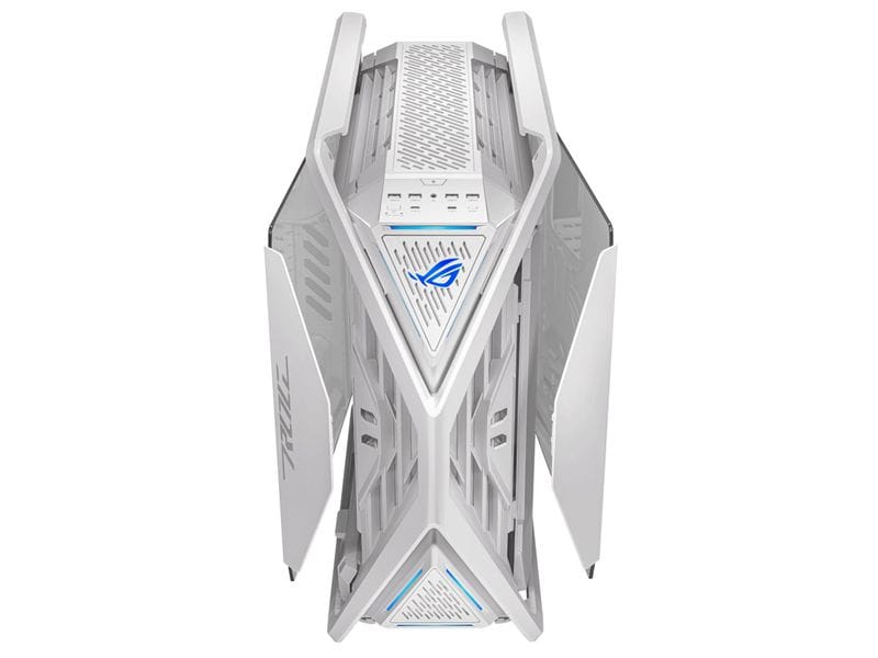 ASUS ROG PC-Gehäuse ROG Hyperion GR701 Weiss Premium-Tower mit großzügigem Innenraum und optimierter Kühlung